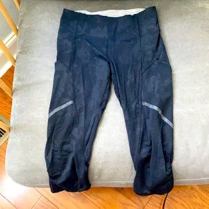 Small black with cute rose print